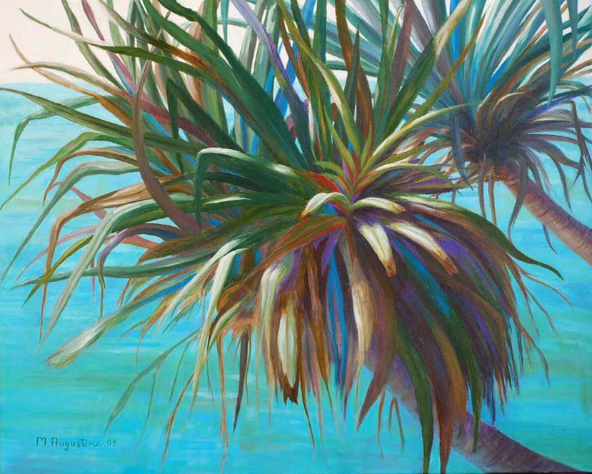 Pandanus 3 61x76cm Sold